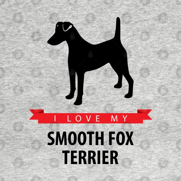 I Love My Smooth Fox Terrier by millersye